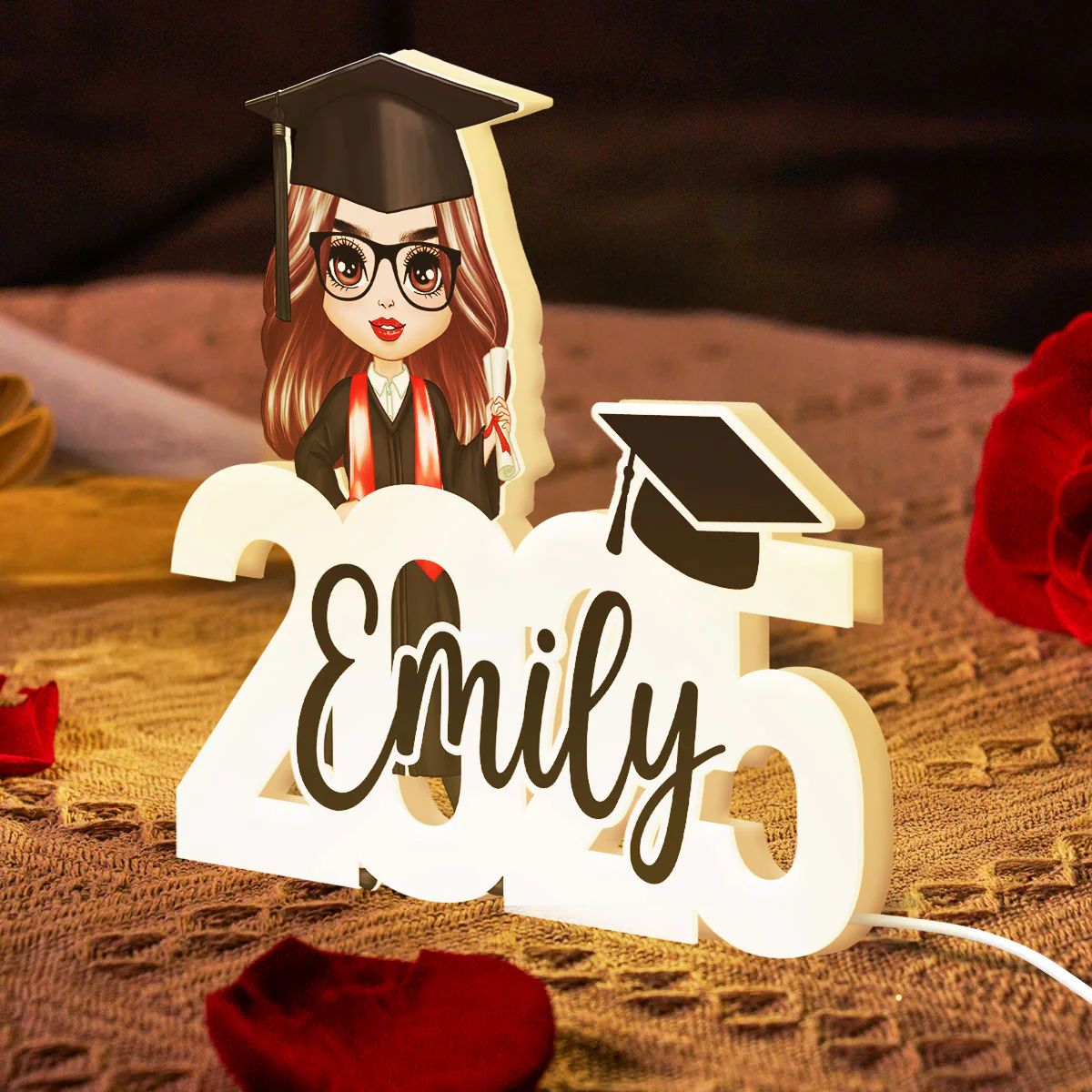 2025 Graduation New Chapter - Personalized Light Box - Graduation Gift - Image 8