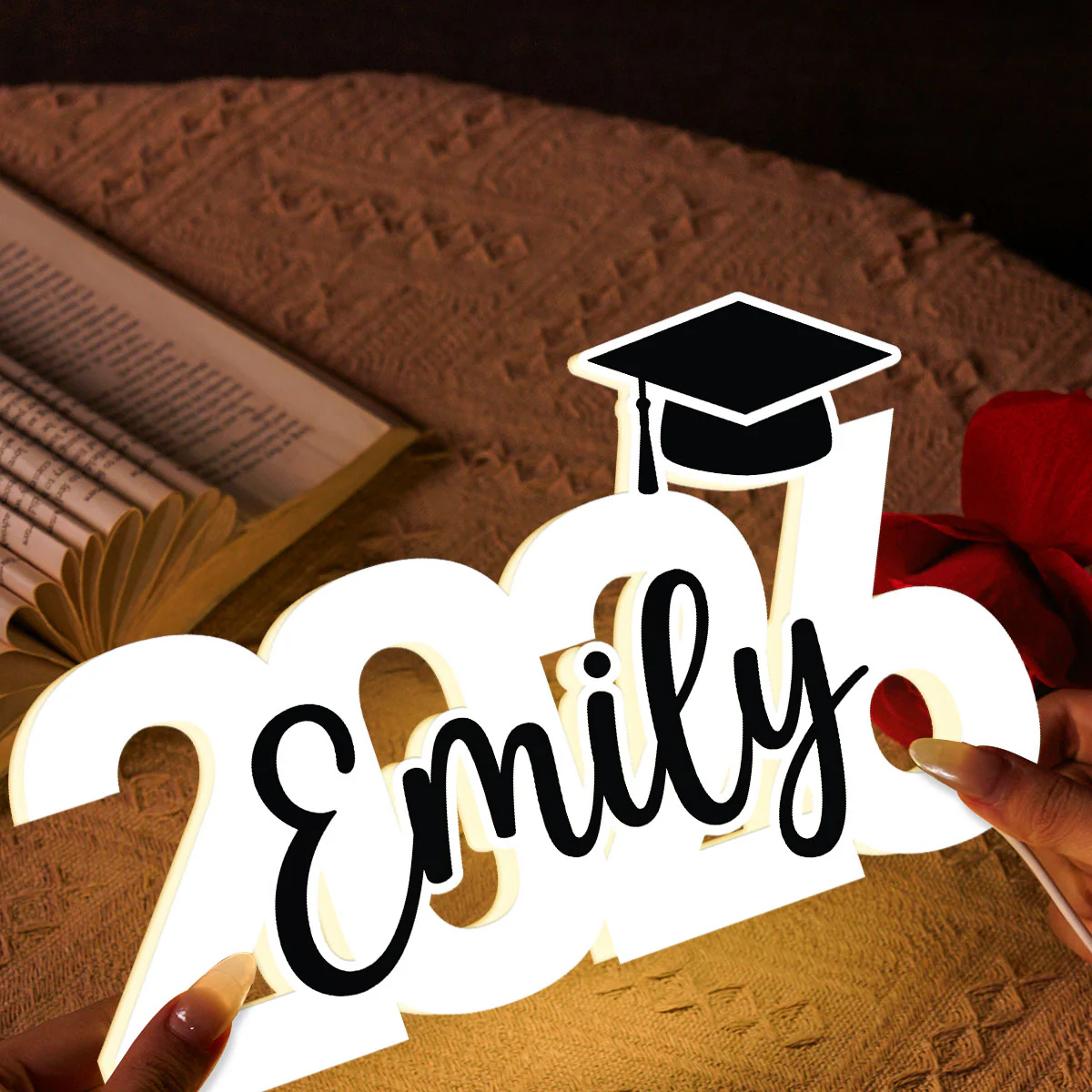 Class Of 2025 Graduation - Personalized Light Box - Graduation Gift, Graduation Keepsake, Decoration - Image 9
