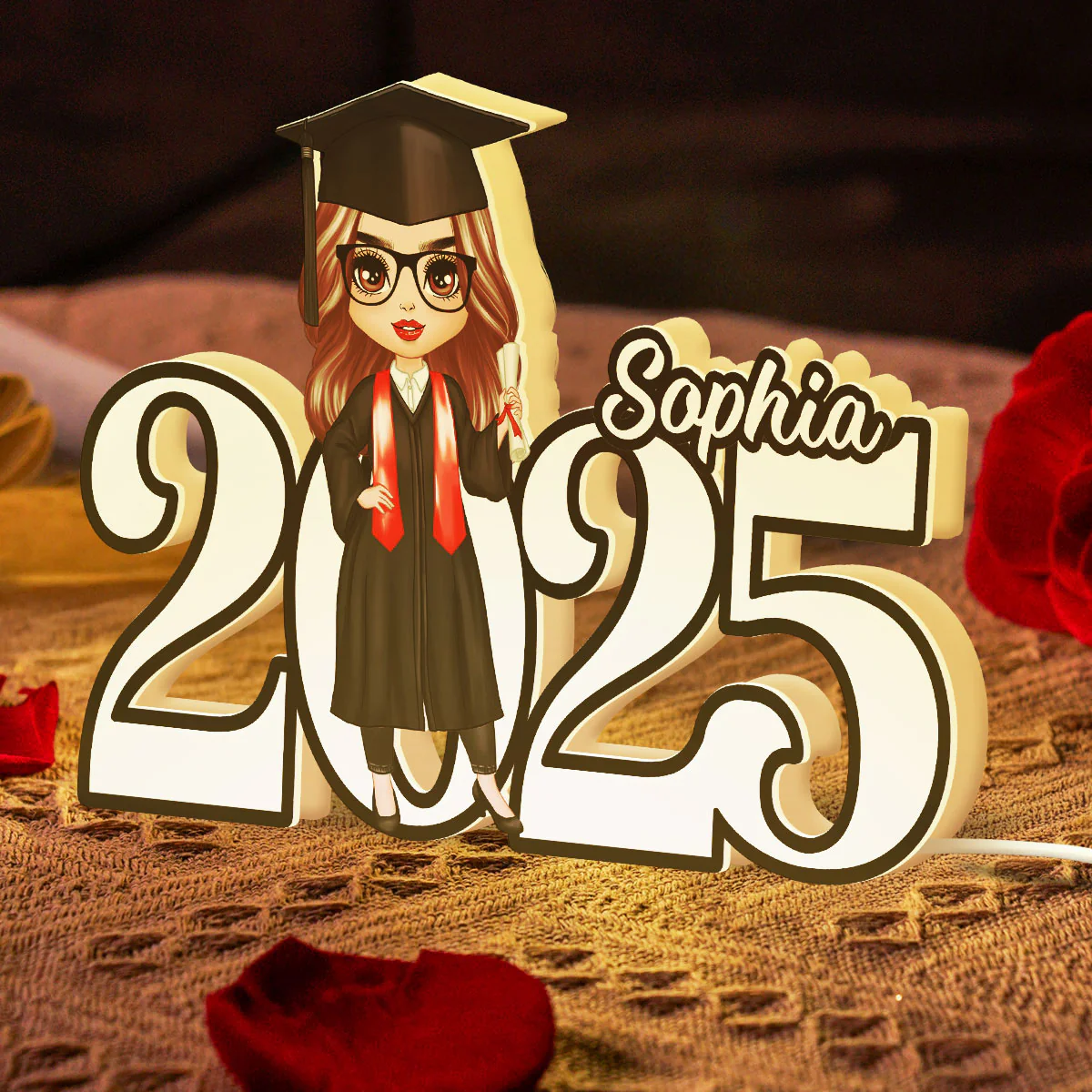 2025 Graduation Senior Personalized Light Box, Graduation Gift - Image 3