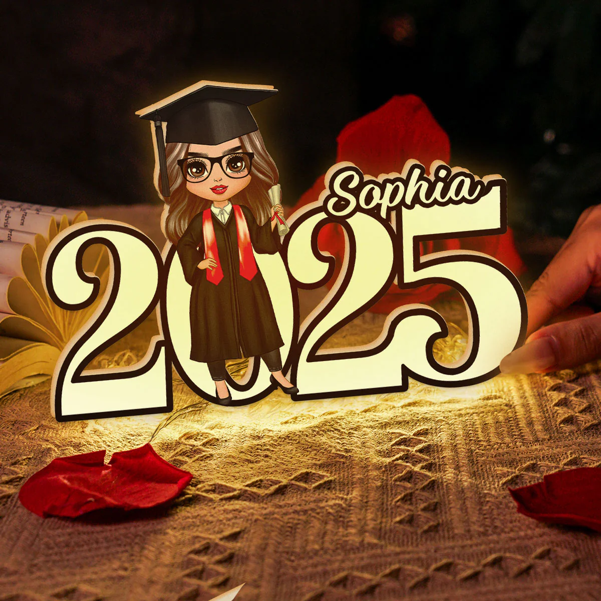 2025 Graduation Senior Personalized Light Box, Graduation Gift - Image 5
