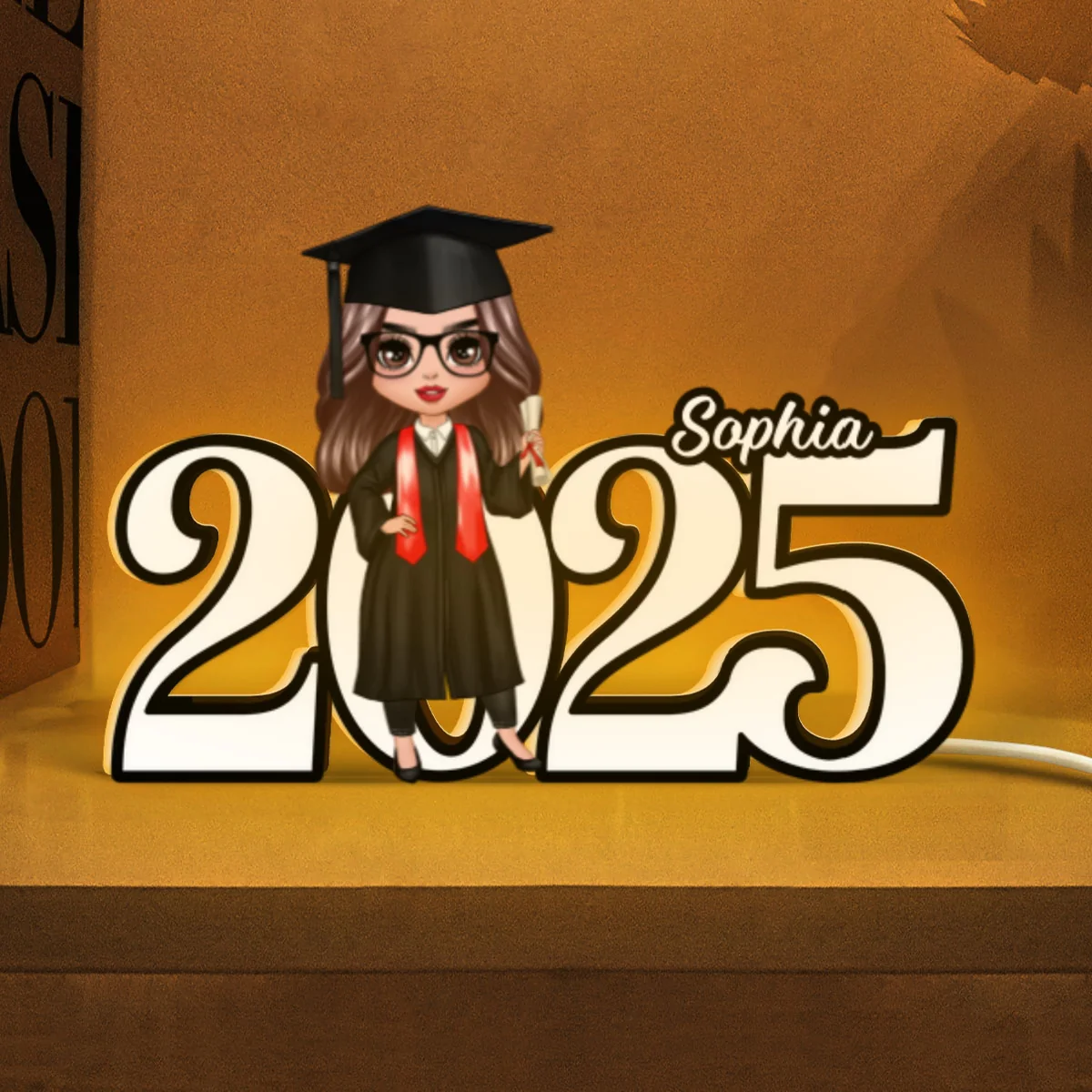 2025 Graduation Senior Personalized Light Box, Graduation Gift - Image 7