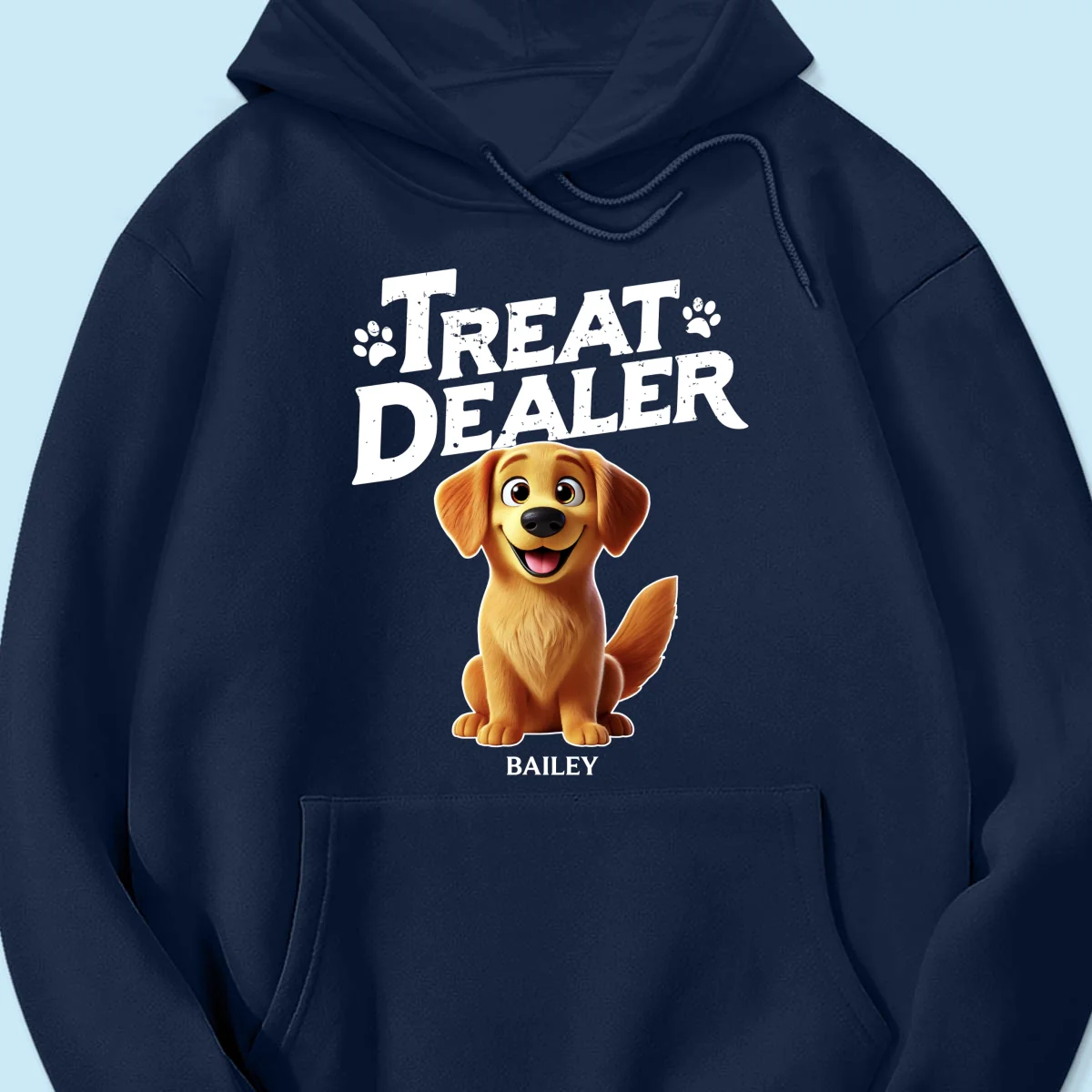 3D Effect Cartoon Dog Treat Dealer Personalized Shirt, Gift For Dog Lovers - Image 16