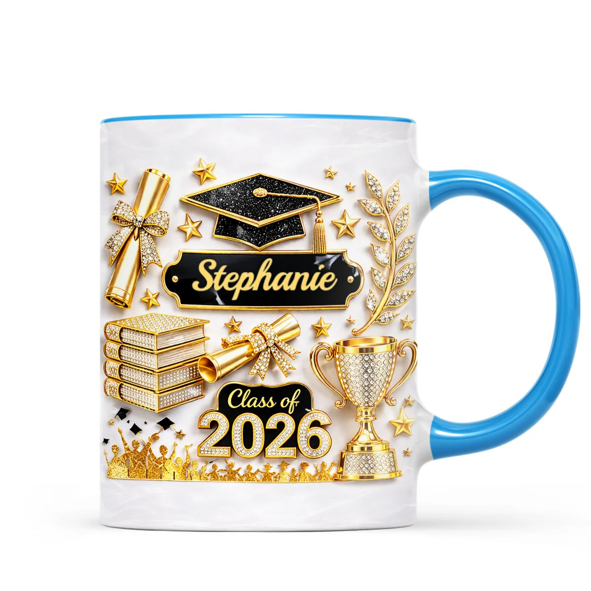 Class Of Graduation - Personalized Mug - Graduation Gift, Keepsake For Daughter, Granddaughter - Image 10