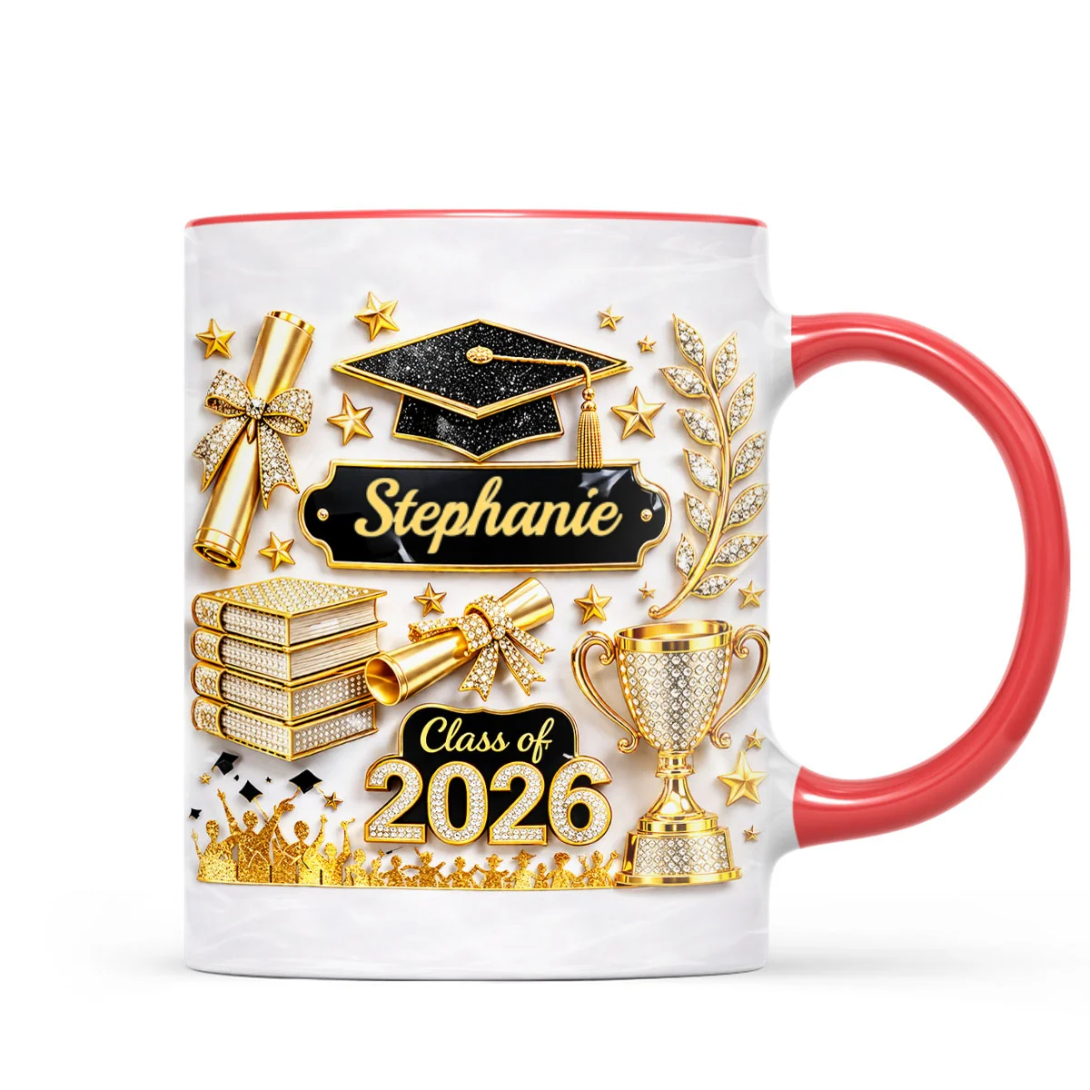 Class Of Graduation - Personalized Mug - Graduation Gift, Keepsake For Daughter, Granddaughter - Image 14