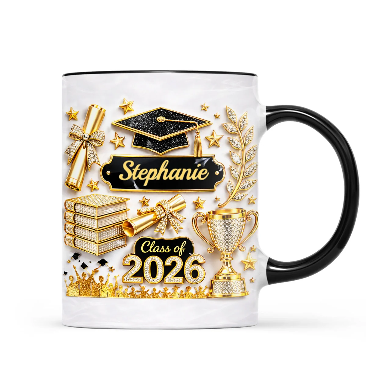 Class Of Graduation - Personalized Mug - Graduation Gift, Keepsake For Daughter, Granddaughter - Image 9