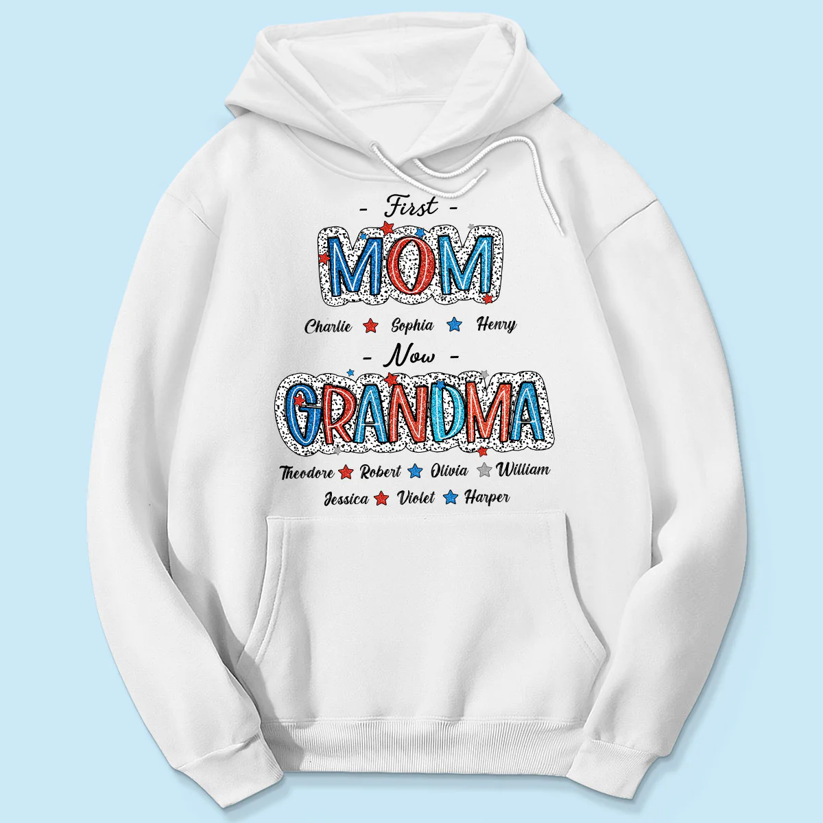 4th Of July First Mom Now Grandma Personalized Shirt - Image 5