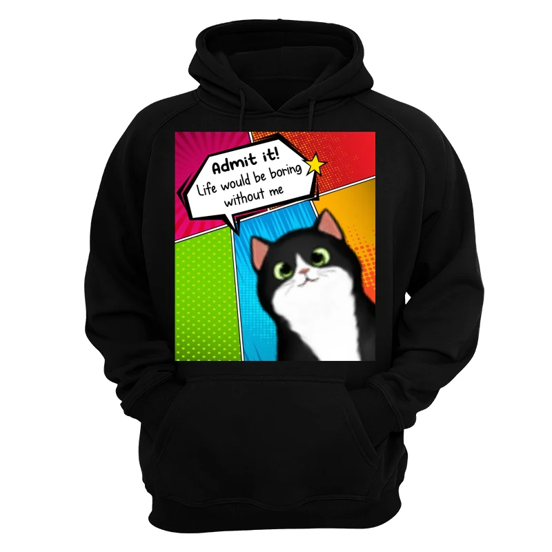 Admit It Life Would Be Boring Without Us Dog Cat Pop Art Frame Personalized Shirt - Image 11