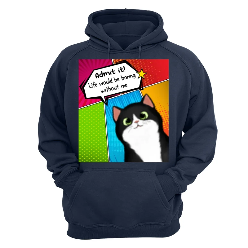 Admit It Life Would Be Boring Without Us Dog Cat Pop Art Frame Personalized Shirt - Image 12