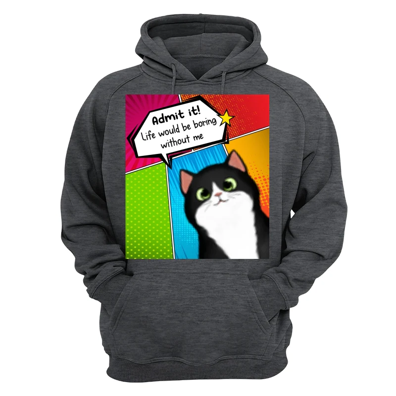 Admit It Life Would Be Boring Without Us Dog Cat Pop Art Frame Personalized Shirt - Image 13