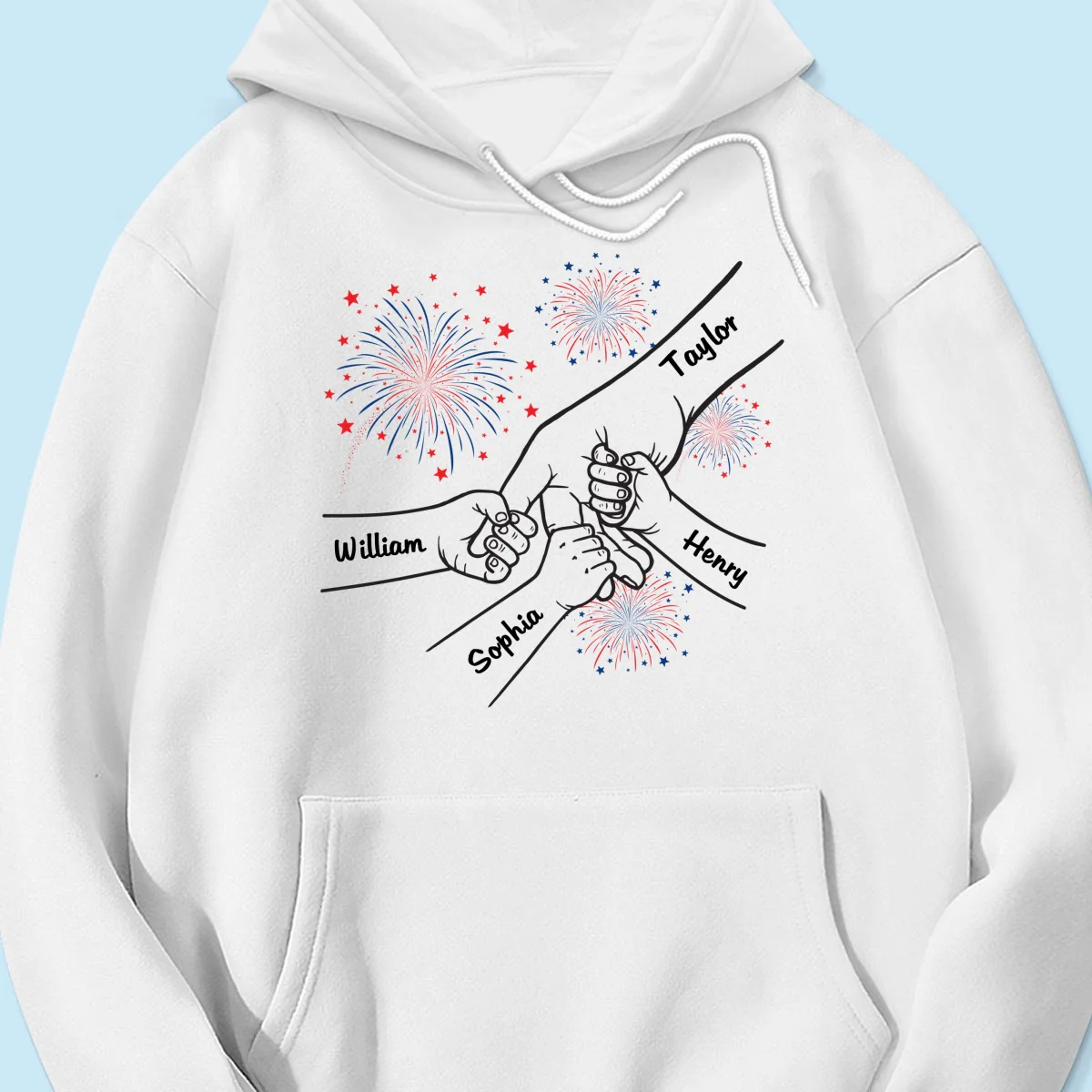 All American Dad Mom 4th Of July Independence Day Personalized Shirt - Image 16