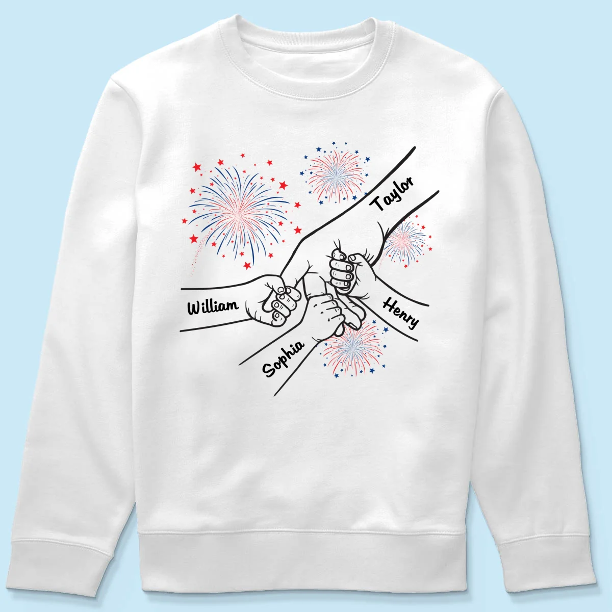 All American Dad Mom 4th Of July Independence Day Personalized Shirt - Image 20