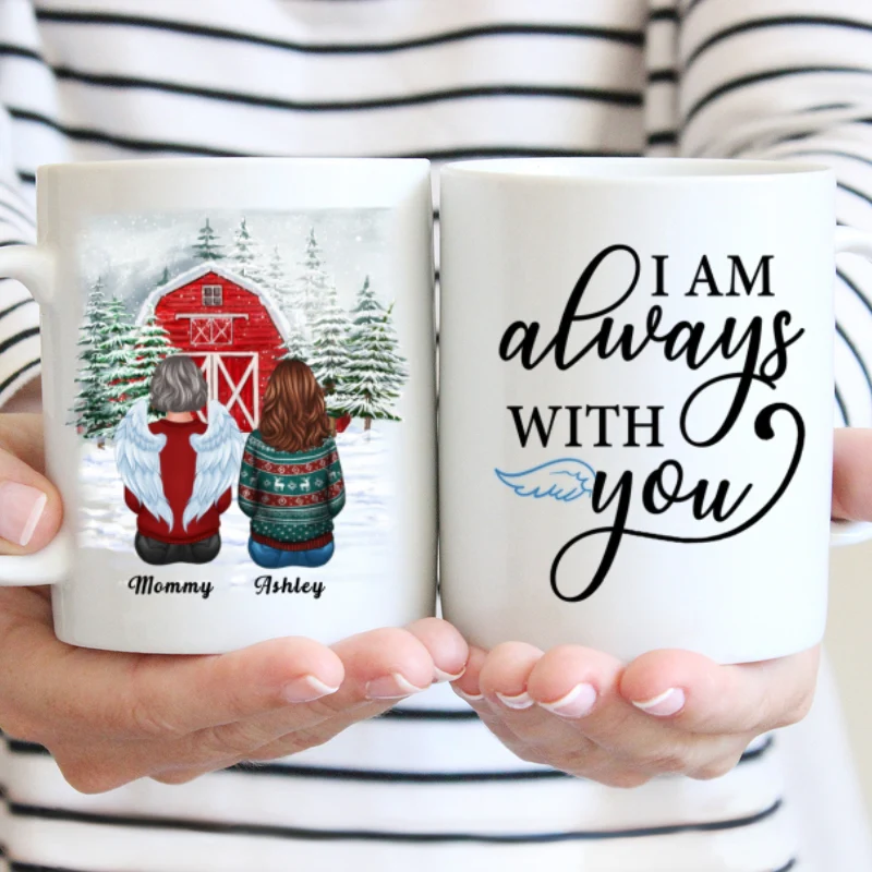 Always With You Cardinal Memorial Personalized Mug - Image 2