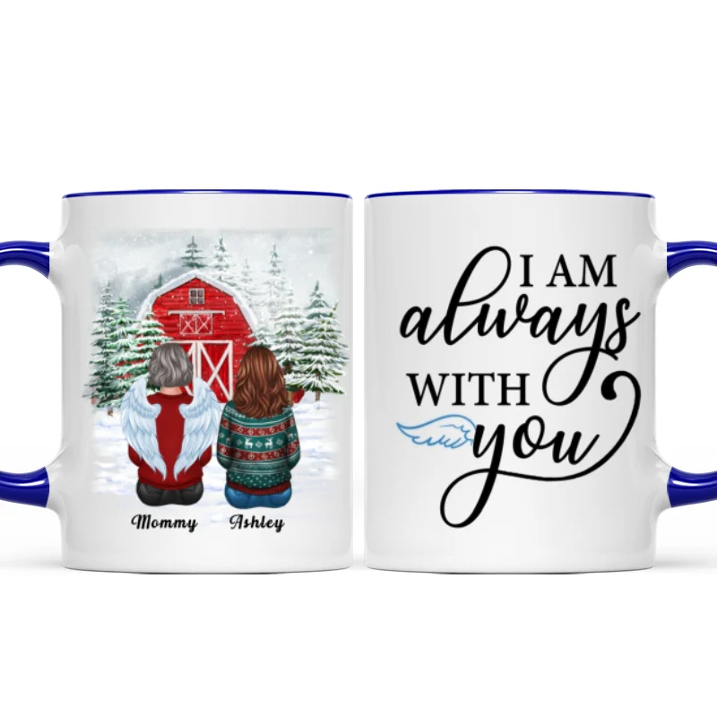 Always With You Cardinal Memorial Personalized Mug - Image 4