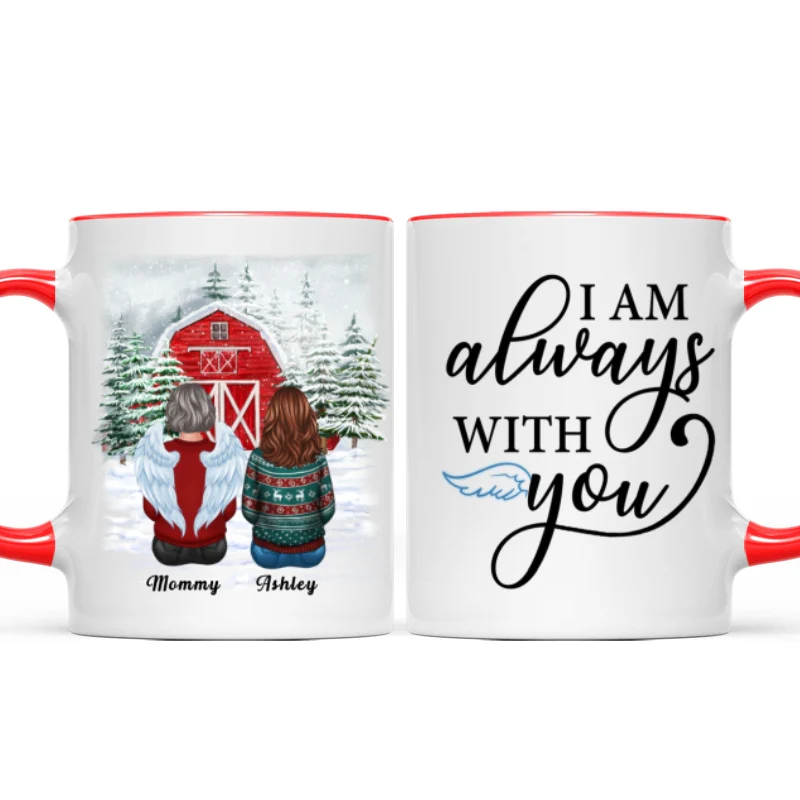 Always With You Cardinal Memorial Personalized Mug - Image 5