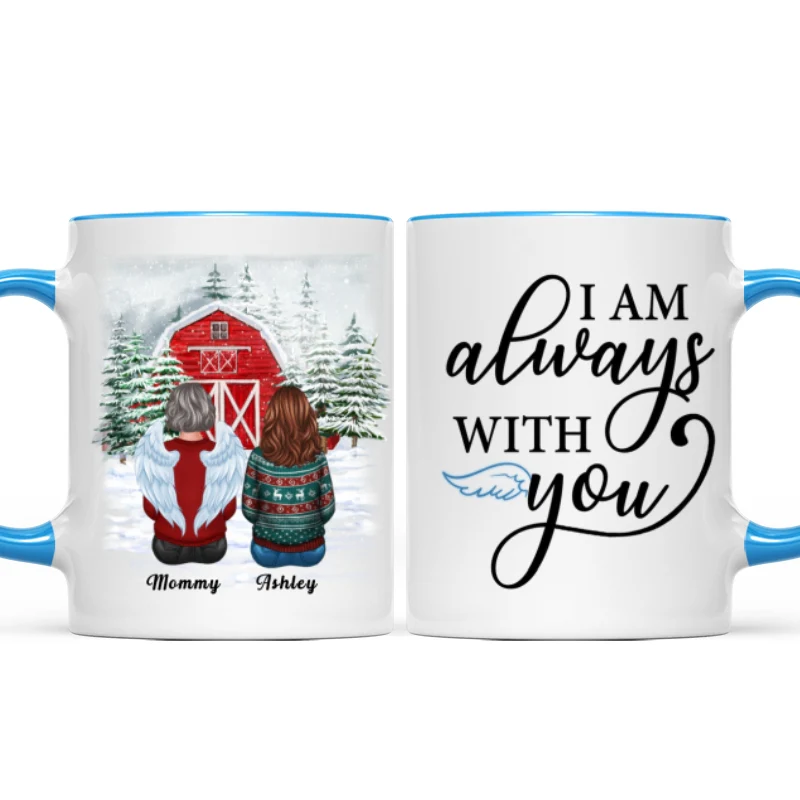 Always With You Cardinal Memorial Personalized Mug - Image 6