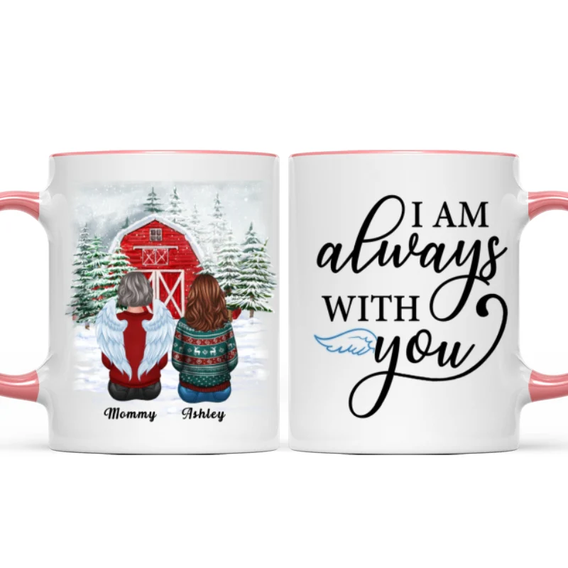 Always With You Cardinal Memorial Personalized Mug - Image 7