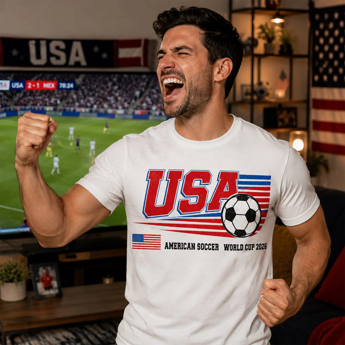 American Soccer 2026 - Shirt - Gift For Soccer Fans - Image 6