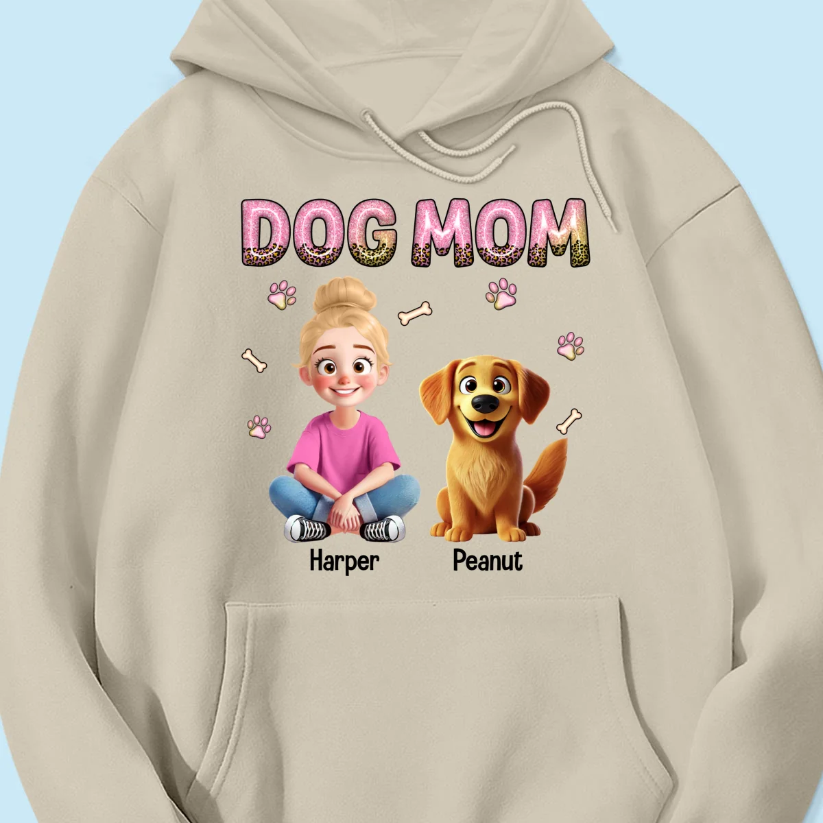 Animation Cartoon Galaxy Pattern Dog Mom Personalized Shirt, Gift For Dog Lovers - Image 16
