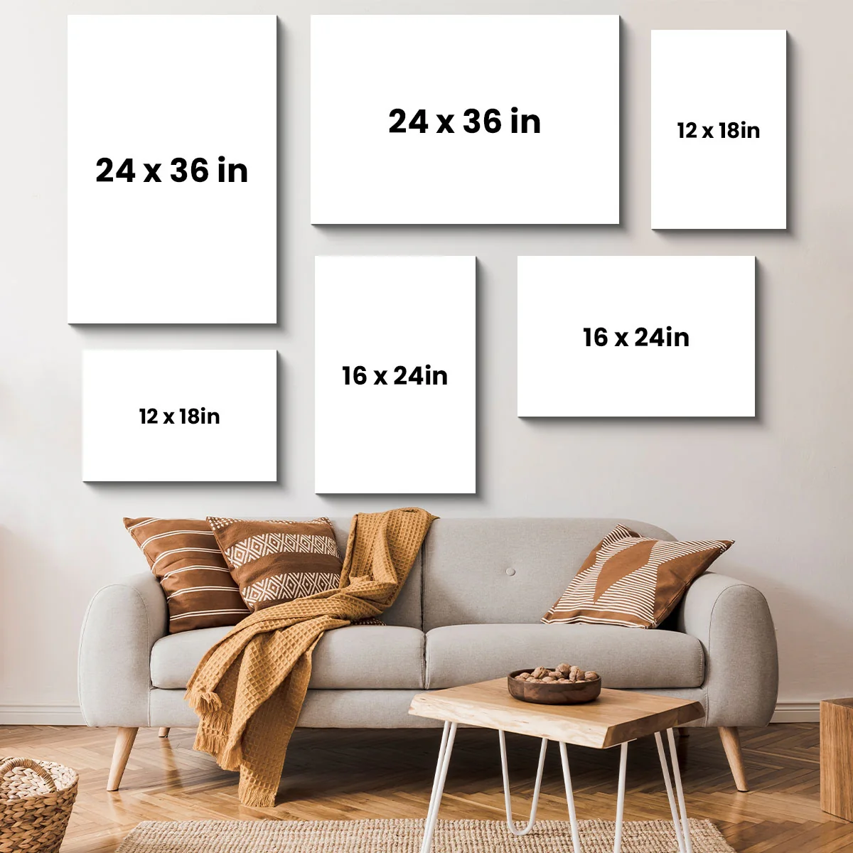 Anniversary Date Retro Vintage Back View Couple Sitting Beach Landscape Personalized Horizontal Poster - Image 5