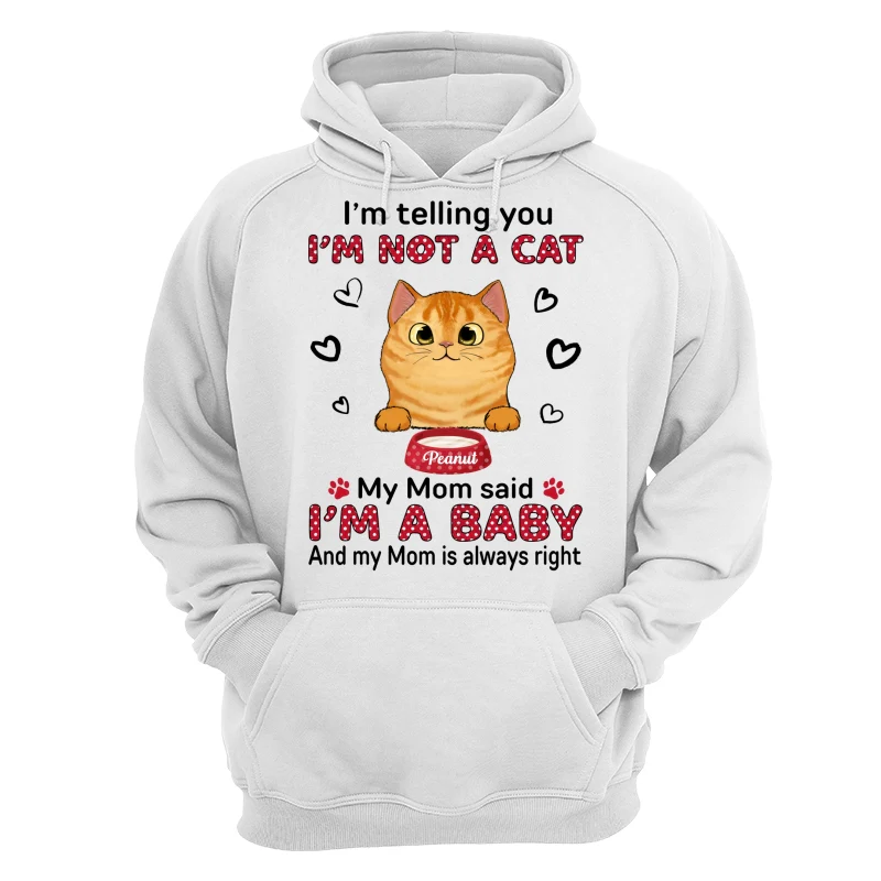 Baby Cats Polka Dot Cat Mom Personalized Shirt - Image 13