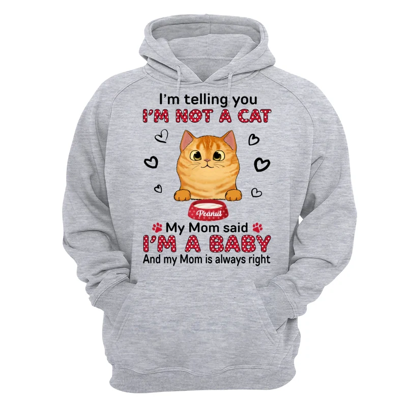 Baby Cats Polka Dot Cat Mom Personalized Shirt - Image 14