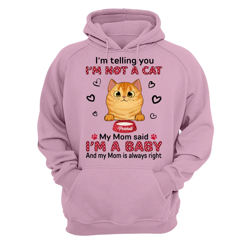 Baby Cats Polka Dot Cat Mom Personalized Shirt - Image 15