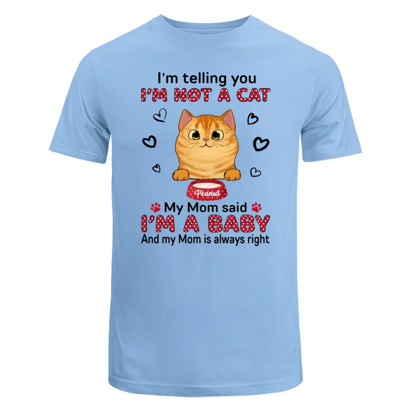 Baby Cats Polka Dot Cat Mom Personalized Shirt - Image 8