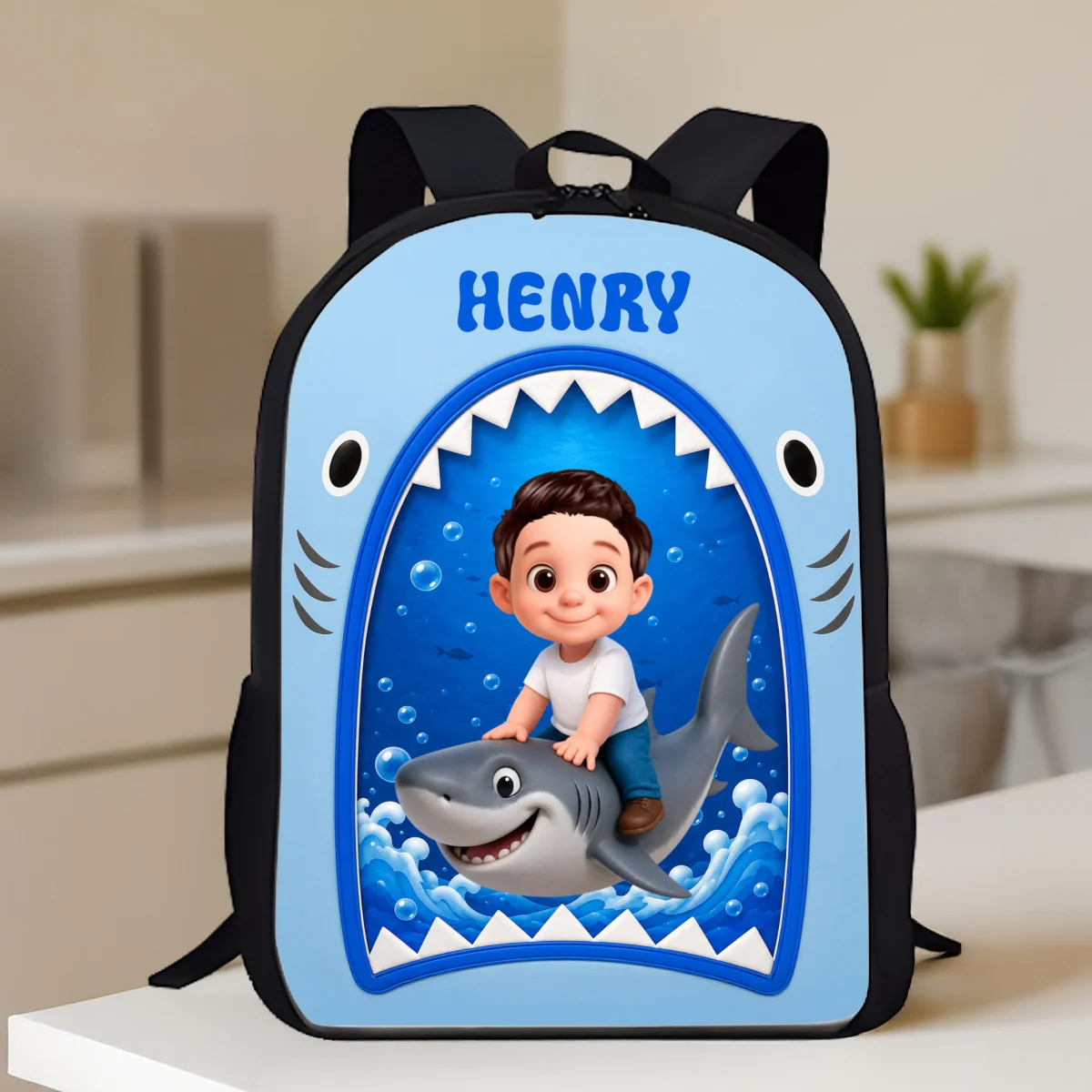 Baby Shark For Boys Girls - Personalized Backpack - Back to School Backpack for Kids - Image 10