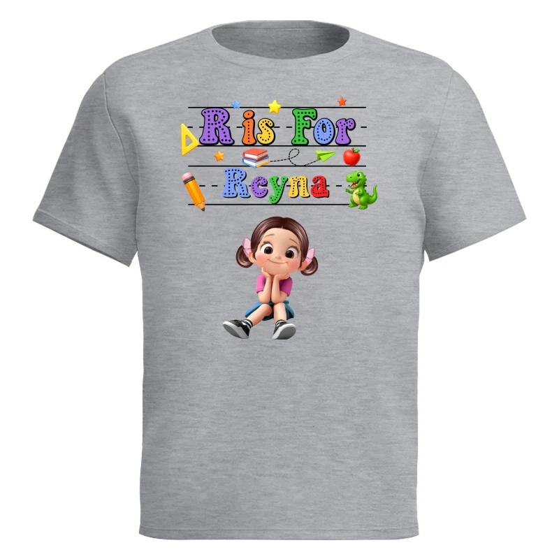 Back To School Kids Shirt, Personalized Alphabet Kids Shirt - Image 13