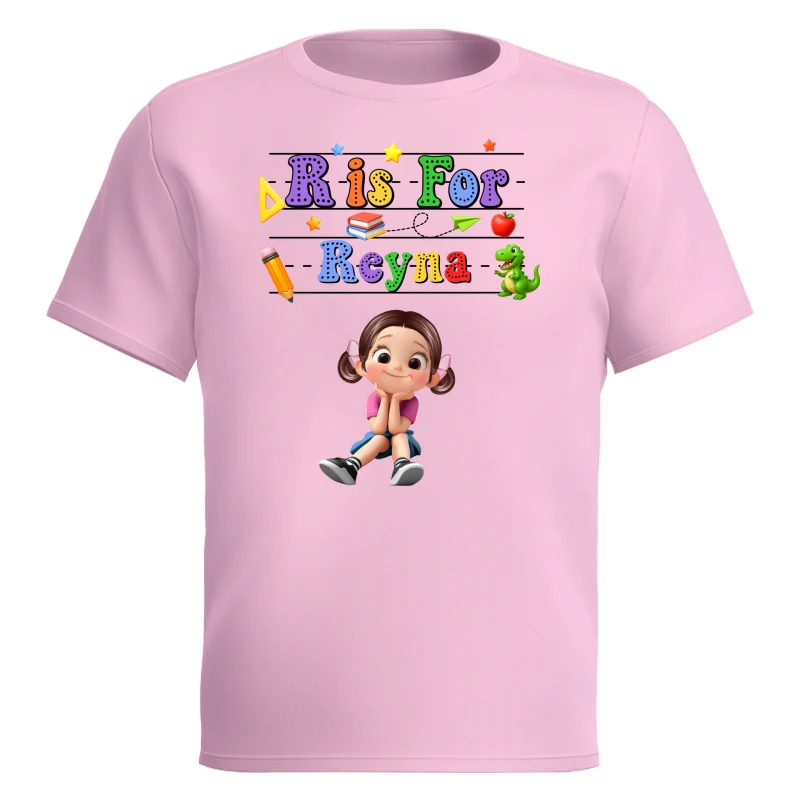 Back To School Kids Shirt, Personalized Alphabet Kids Shirt - Image 14