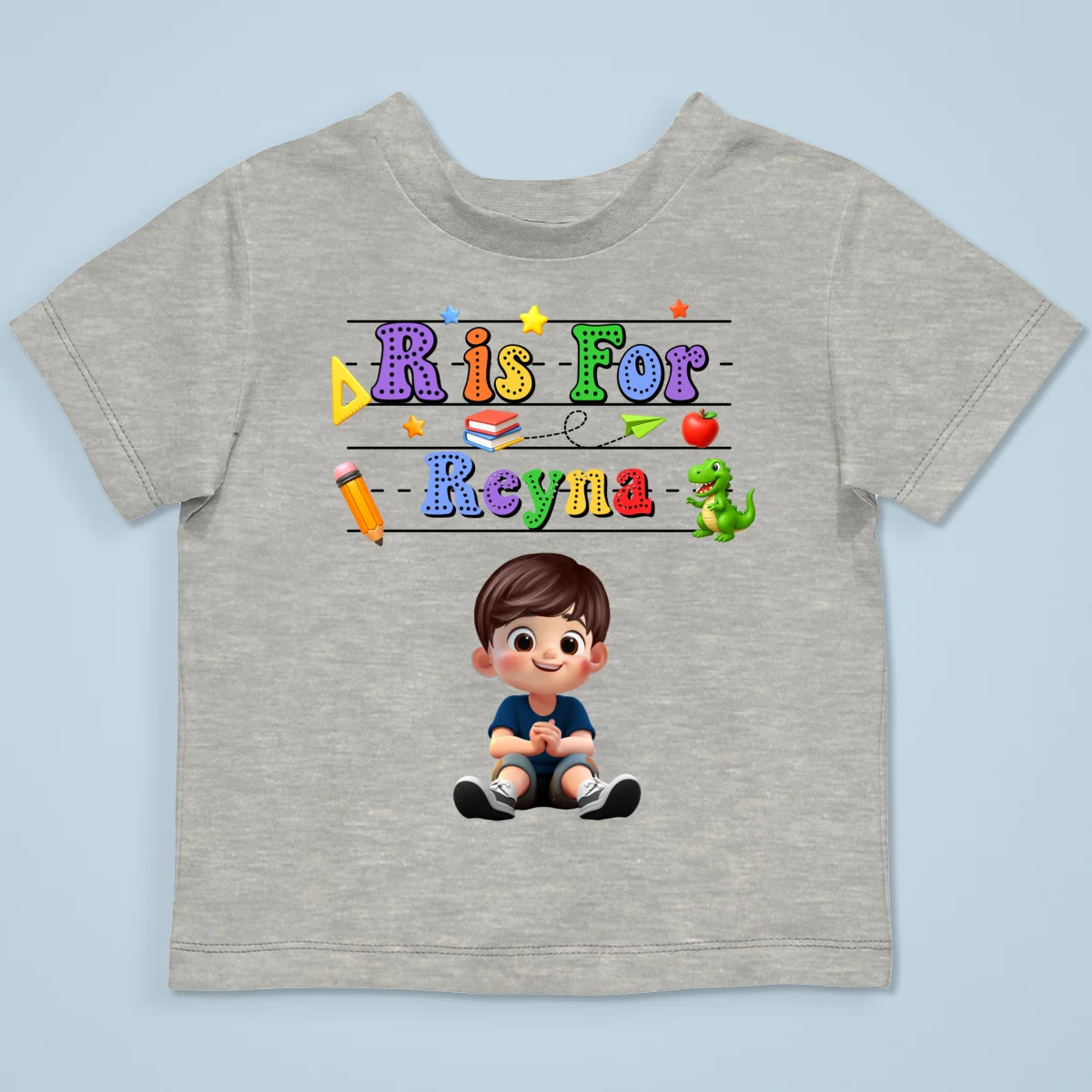 Back To School Kids Shirt, Personalized Alphabet Kids Shirt - Image 18