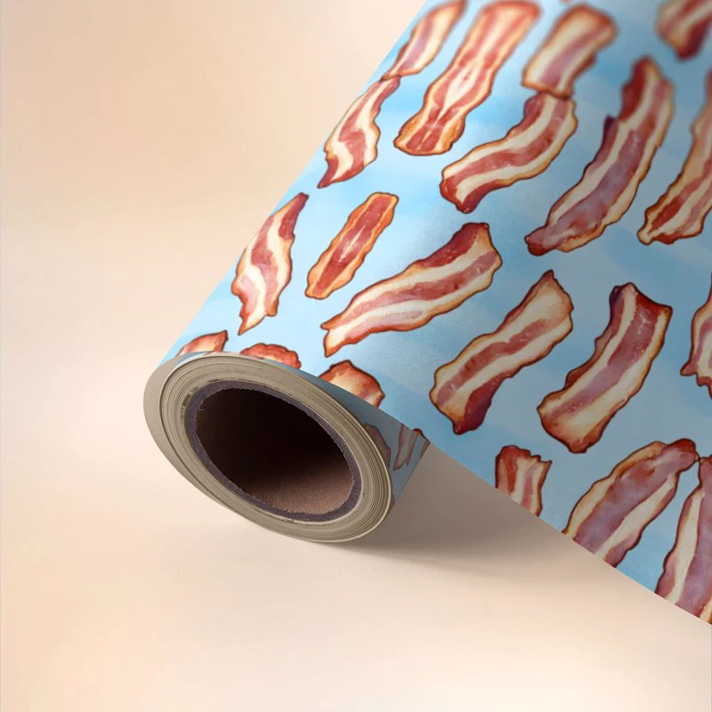 Bacon Sizzle Gift Wrapping Paper - Image 2
