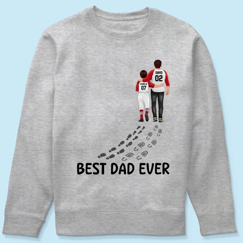 Baseball Dad And Daughter Son You Never Walk Alone Personalized Shirt - Image 21