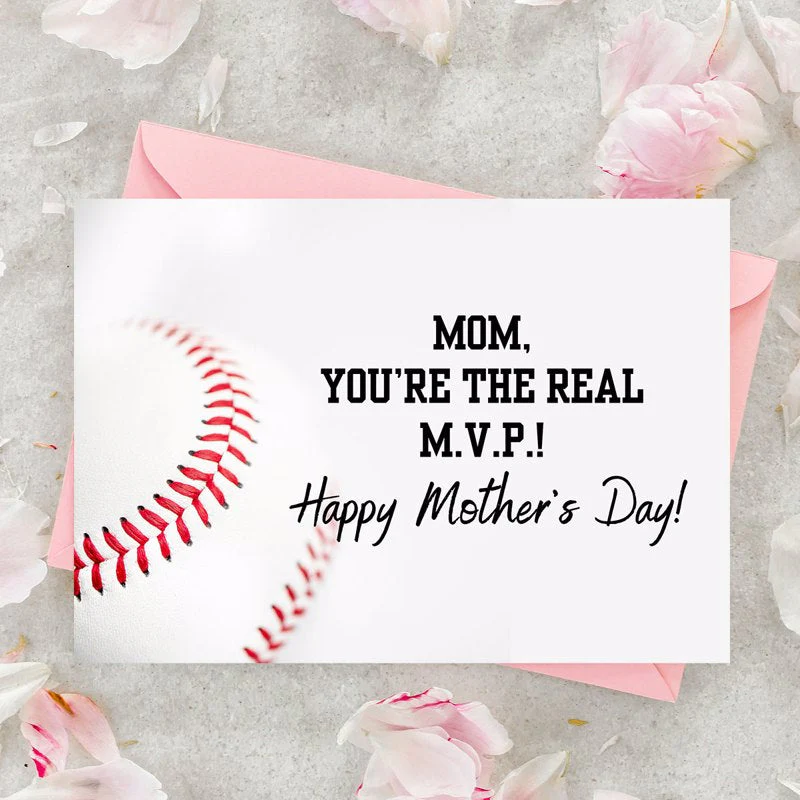 Baseball Mother's Day Cards - Image 7