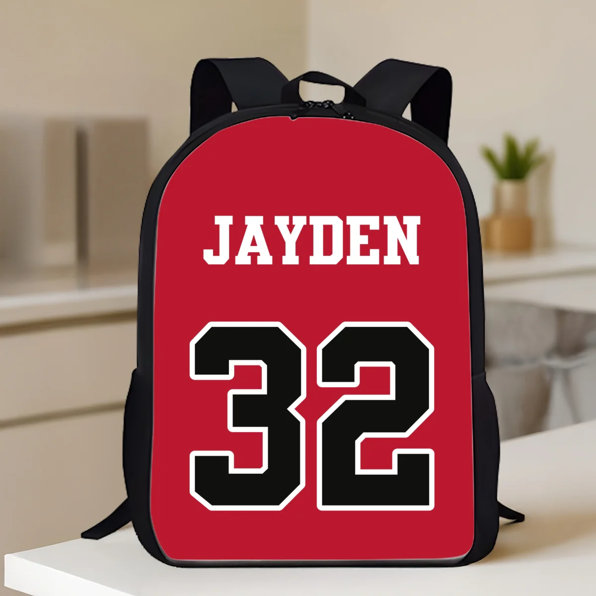 Basketball Jersey - Personalized Backpack - Back To School Gift - Image 8