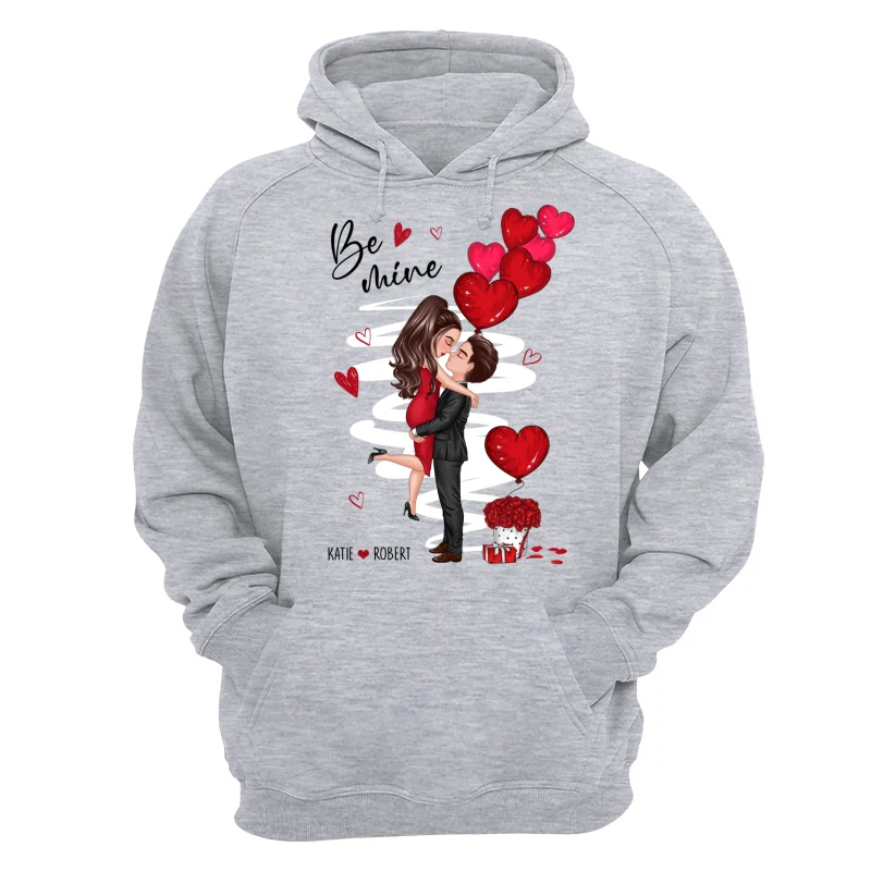 Be Mine Doll Couple Kissing Personalized Shirt - Image 10