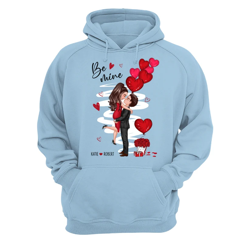 Be Mine Doll Couple Kissing Personalized Shirt - Image 12