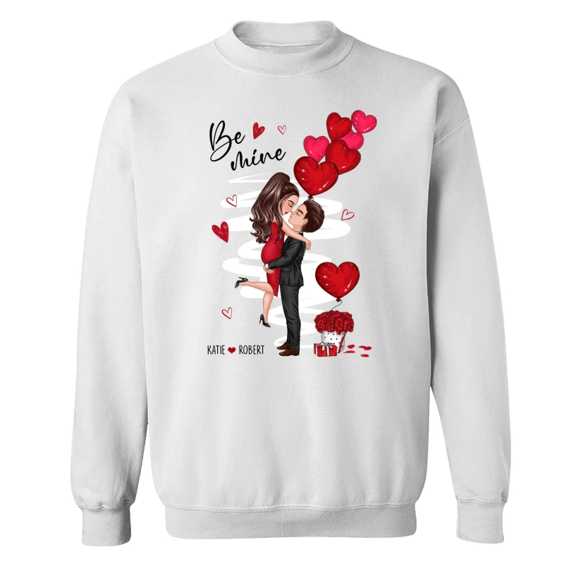 Be Mine Doll Couple Kissing Personalized Shirt - Image 13