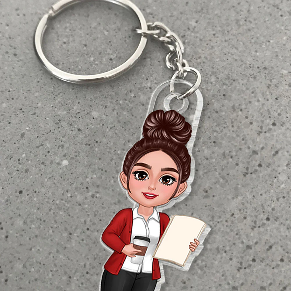 Beautiful Teacher Personalized Acrylic Keychain| Teacher Appreciation Gift, Back To School Gift For Teacher - Image 8