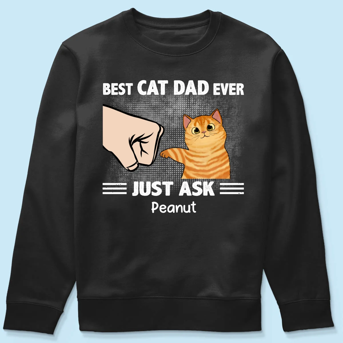 Best Cat Dad Ever Cool Gift For Cat Dad Personalized Shirt - Image 11
