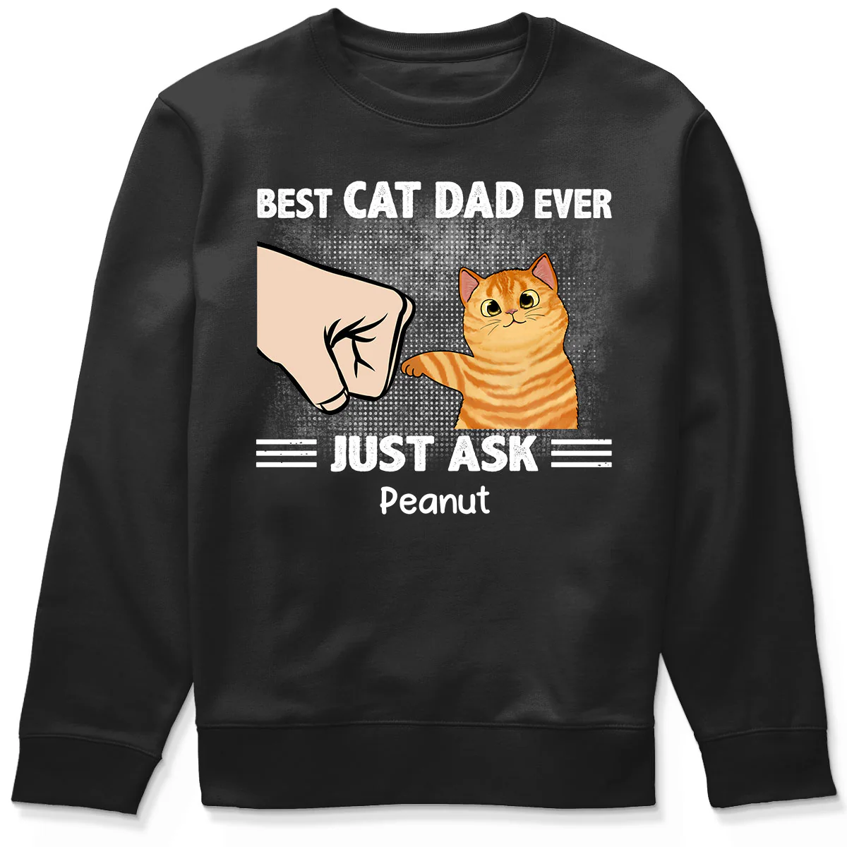 Best Cat Dad Ever Cool Gift For Cat Dad Personalized Shirt - Image 6