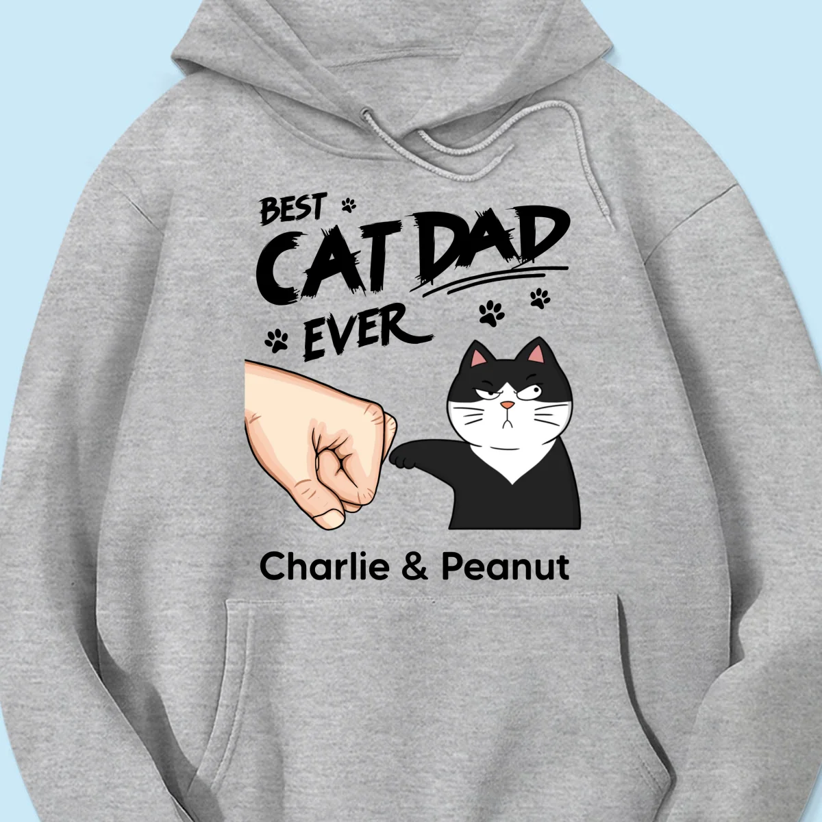Certified Best Cat Dad Personalized Shirt, Funny Father's Day Gift For Cat Dad, Husband, Boyfriend - Image 15