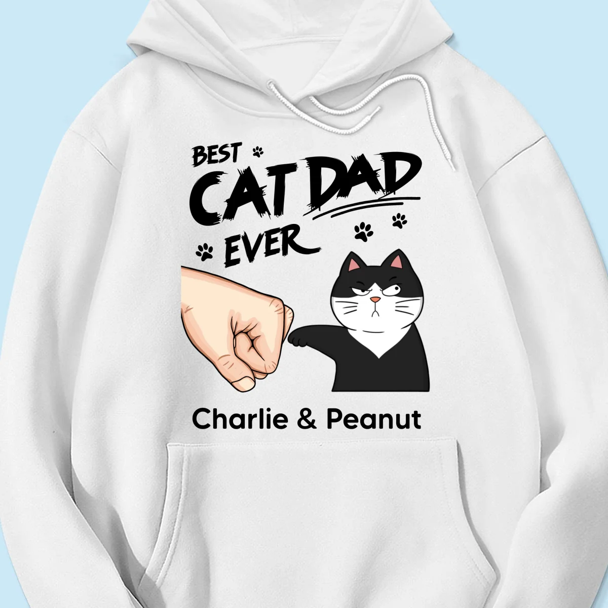 Certified Best Cat Dad Personalized Shirt, Funny Father's Day Gift For Cat Dad, Husband, Boyfriend - Image 16