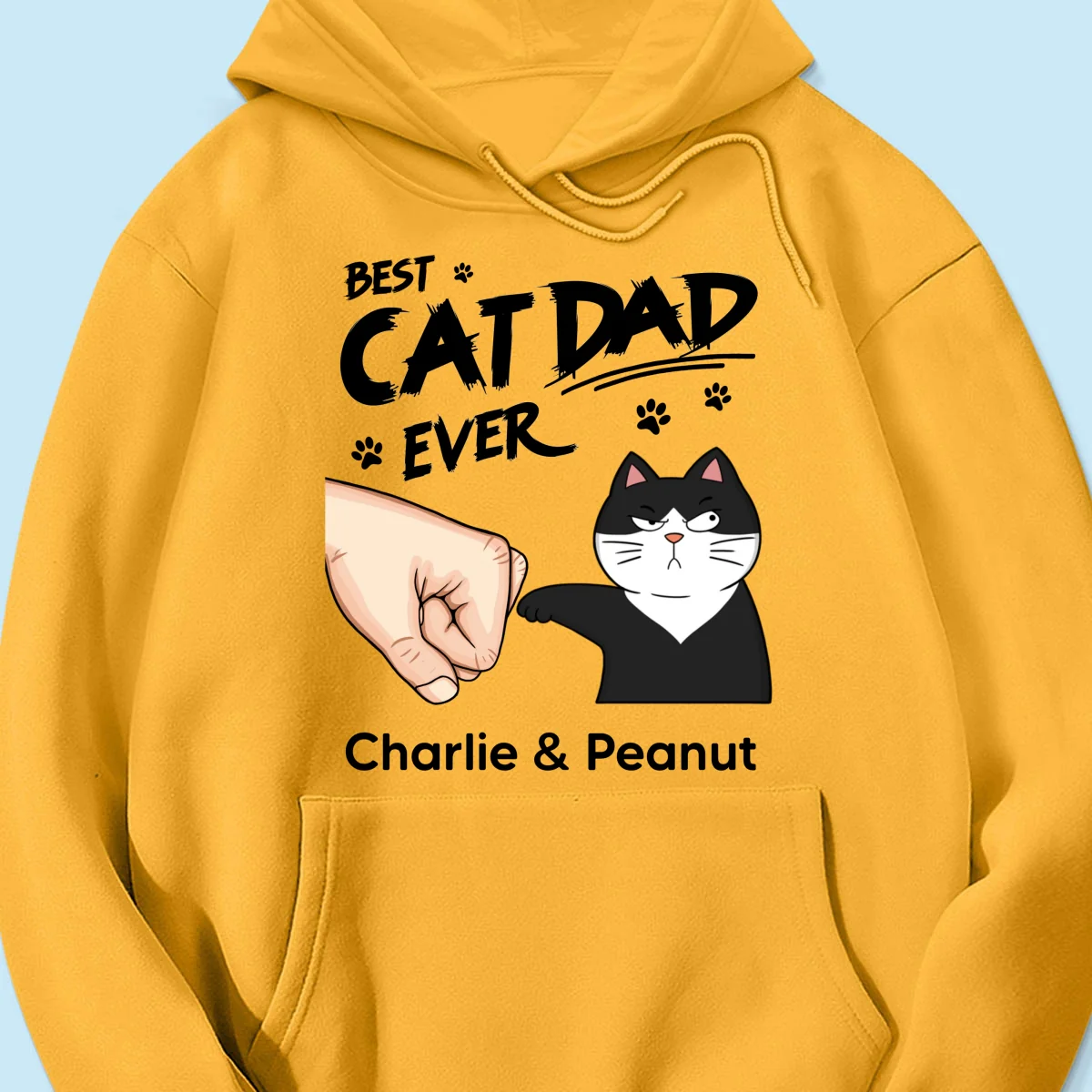Certified Best Cat Dad Personalized Shirt, Funny Father's Day Gift For Cat Dad, Husband, Boyfriend - Image 18