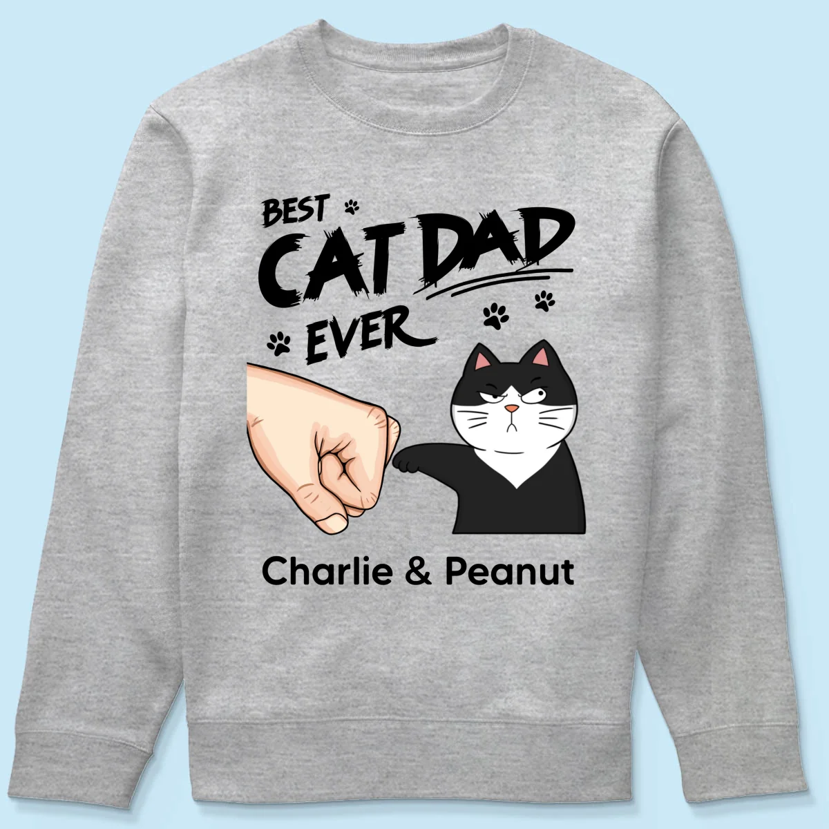 Certified Best Cat Dad Personalized Shirt, Funny Father's Day Gift For Cat Dad, Husband, Boyfriend - Image 20