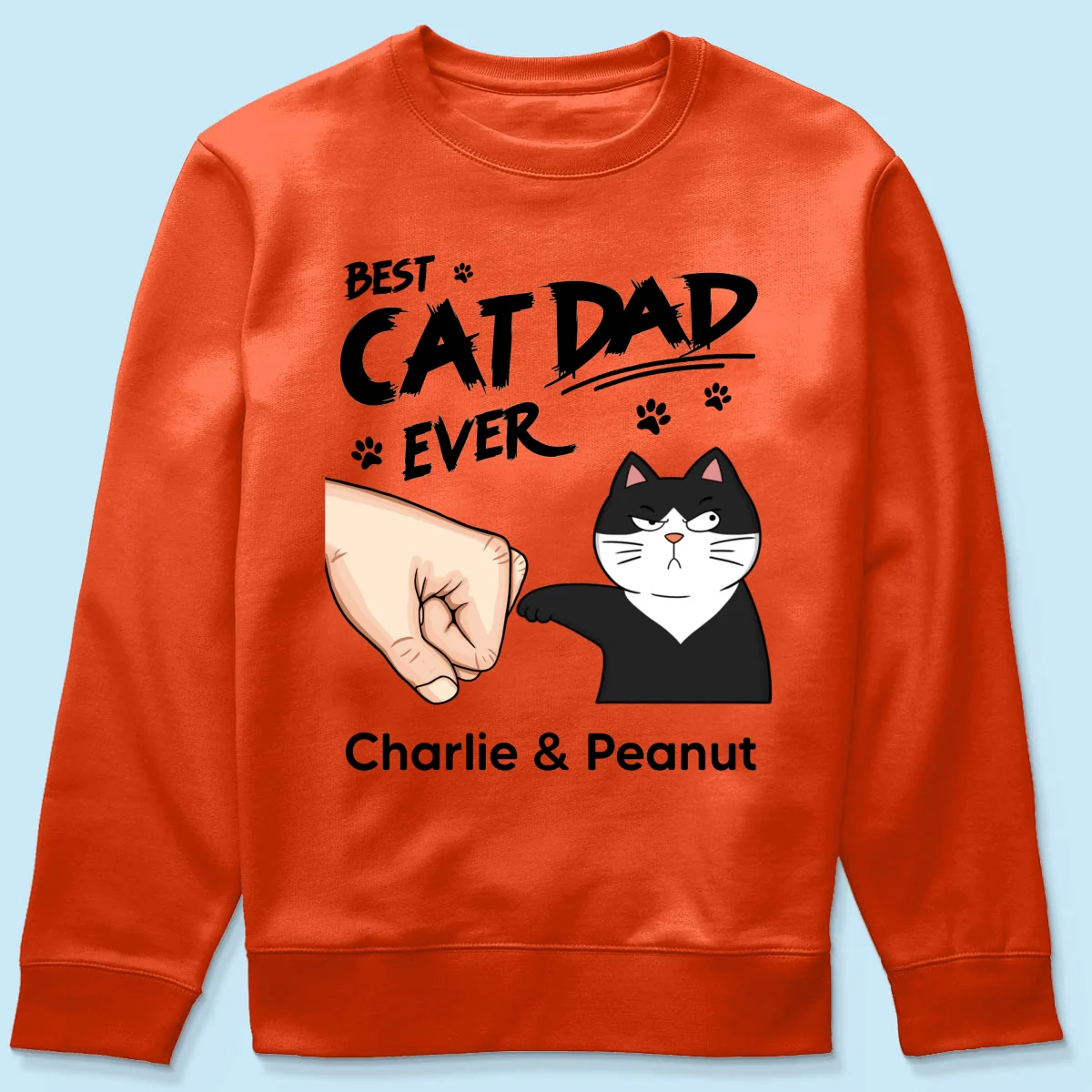 Certified Best Cat Dad Personalized Shirt, Funny Father's Day Gift For Cat Dad, Husband, Boyfriend - Image 23