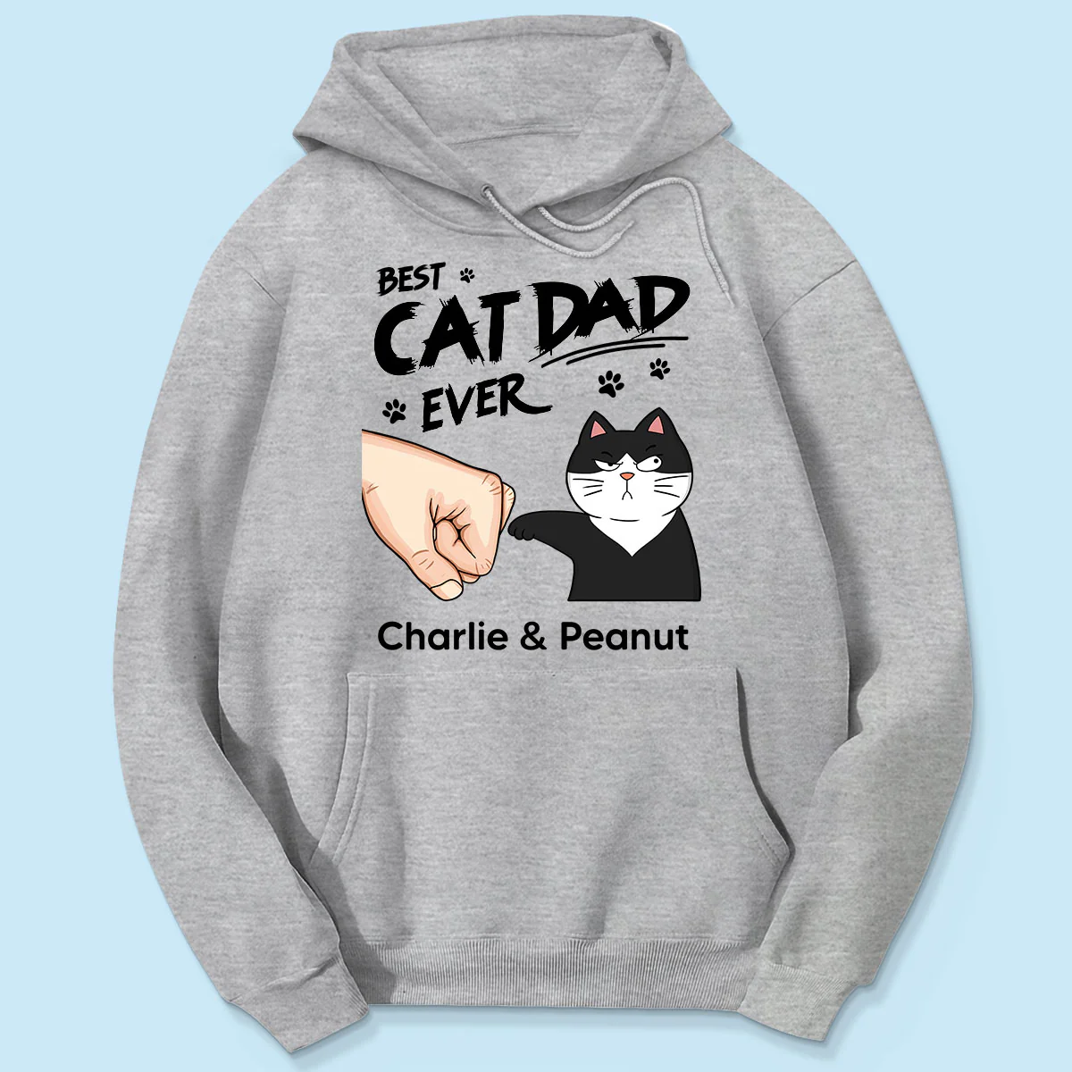 Certified Best Cat Dad Personalized Shirt, Funny Father's Day Gift For Cat Dad, Husband, Boyfriend - Image 8