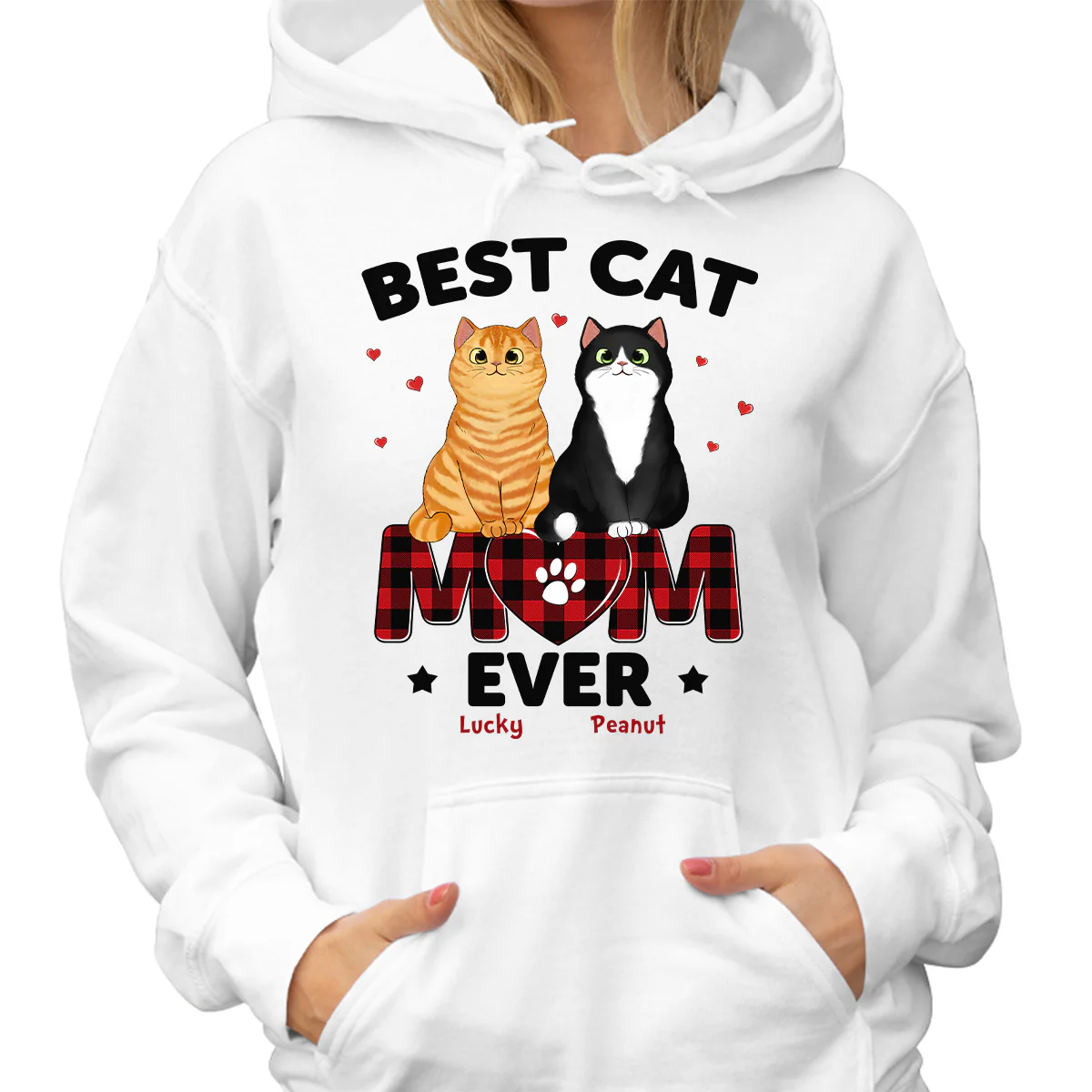 Best Cat Mom Ever Personalized Shirt - Image 4