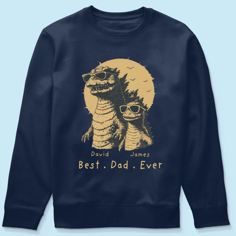 Best Dad Ever - Personalized Shirt - Funny Father's Day Gift for Dad, Papa, Husband - Image 14