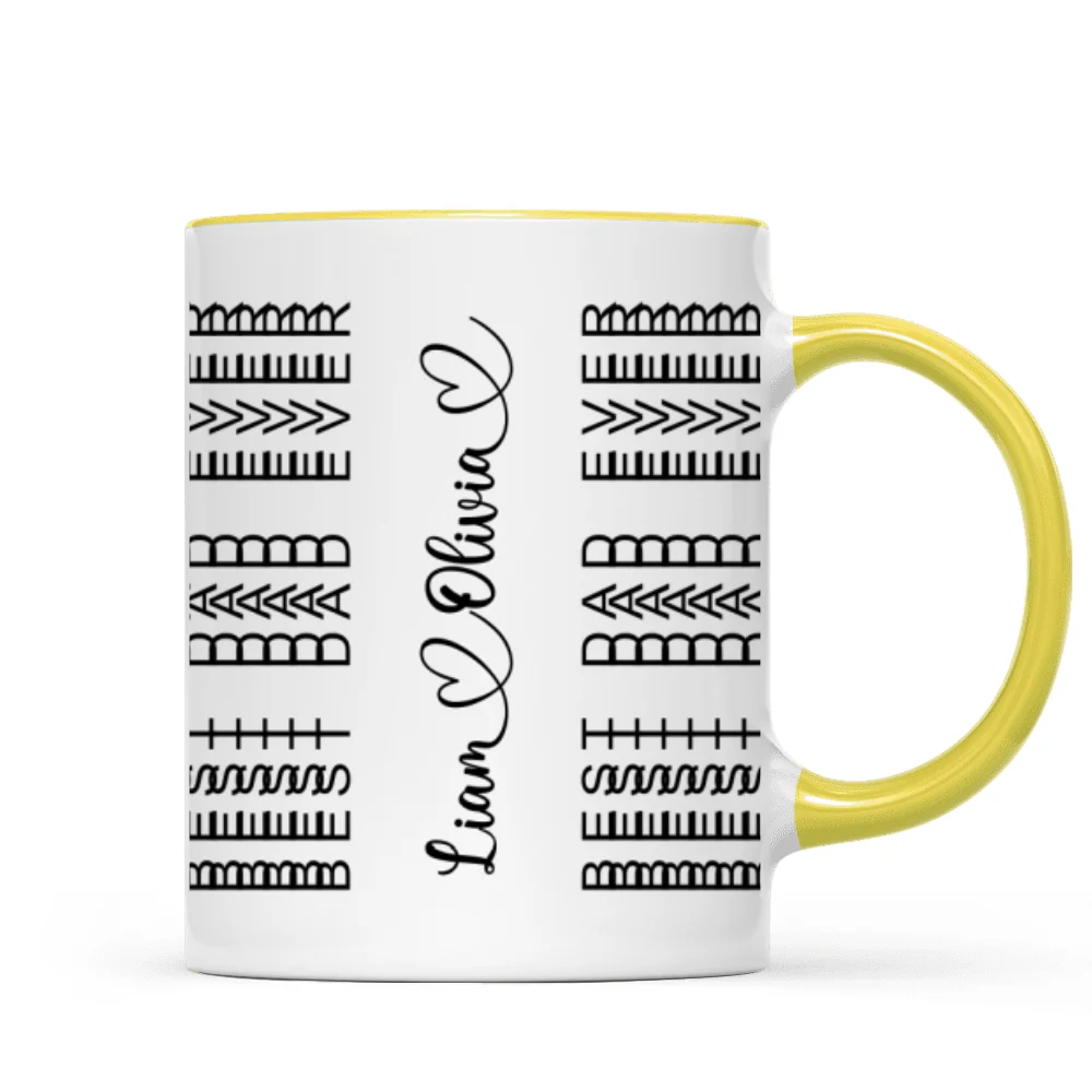Best Dad Ever Funny Dad Hidden Message Personalized Mug, Father's Day Gift for Dad, Custom Kids' Names - Image 19